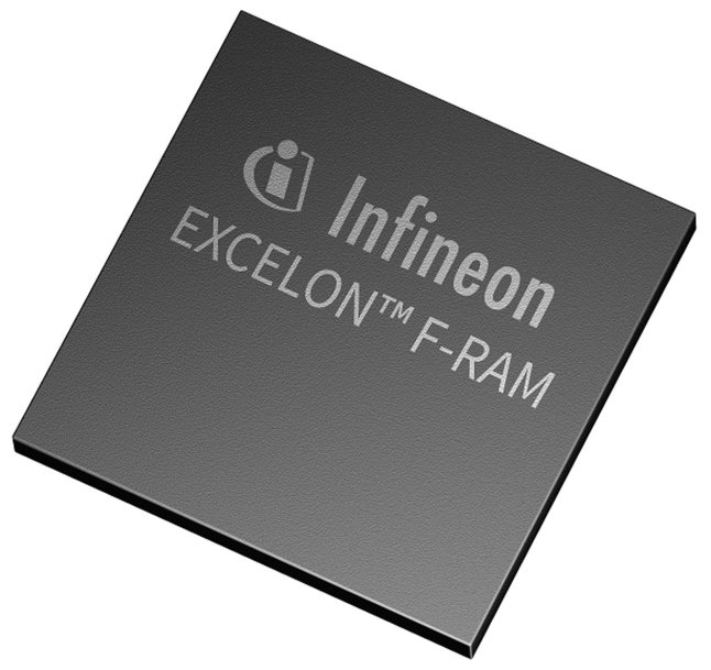 Infineon’s new 8- and 16-Mbit EXCELON™ F-RAM non-volatile memories now commercially available